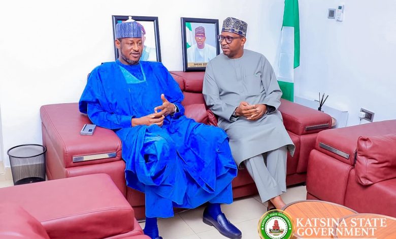 Gov Radda, NSC Chairman Dikko, discuss sports development in Katsina Gov Radda, NSC Chairman Dikko, discuss sports development in Katsina