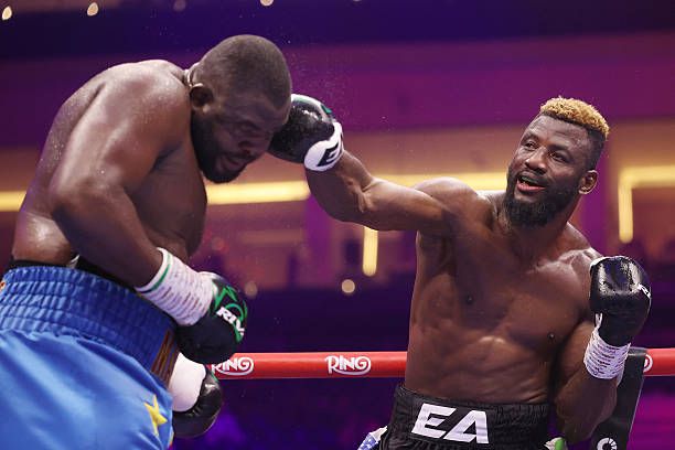 Bakole, Efe Ajagba heavyweight clash ends in stalemate Bakole, Efe Ajagba heavyweight clash ends in stalemate