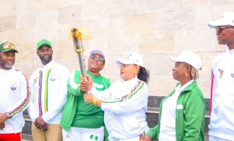 National Sports Festival : Lagos receives Festival Torch of Unity National Sports Festival : Lagos receives Festival Torch of Unity