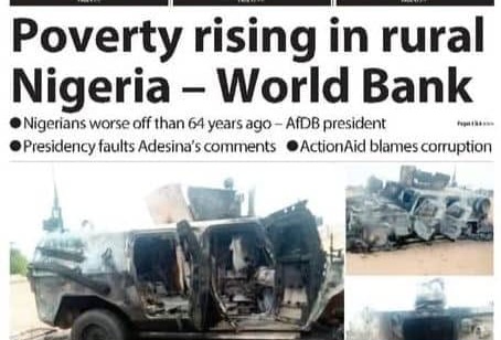 Inside Nigerian newspaper headlines today – Monday, 5 May 2025
