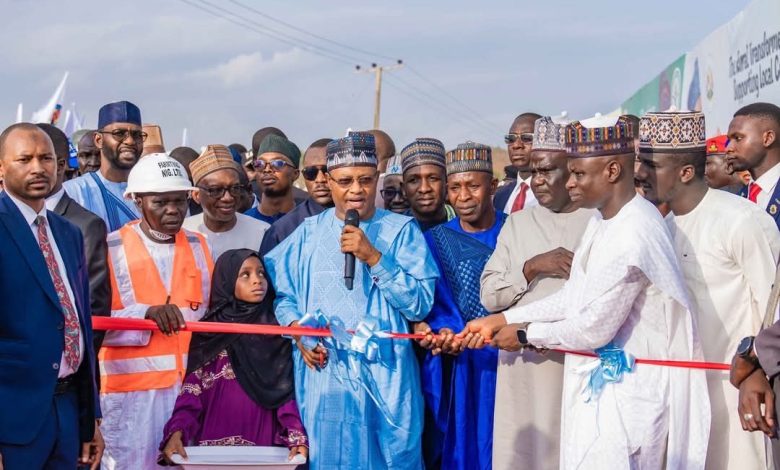 Kaduna gov commissions Kagarko township road Kaduna gov commissions Kagarko township road