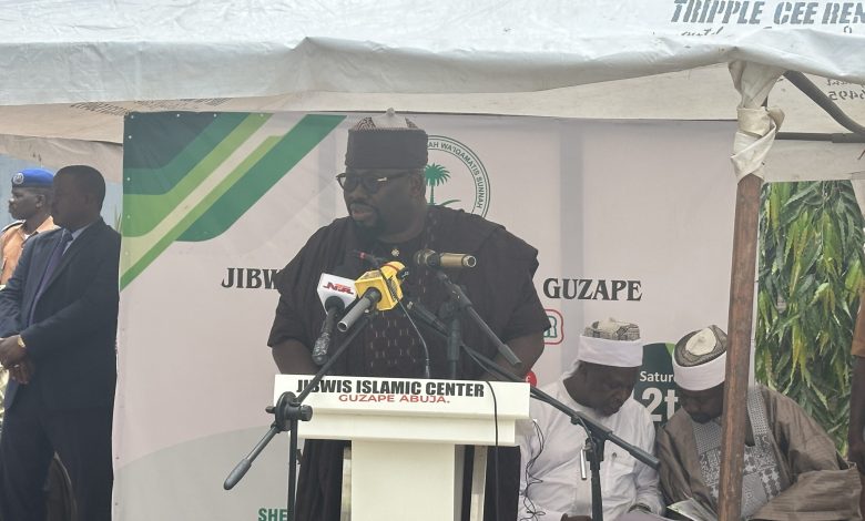 Philanthropist Nasiru Danu commissions multi-million naira project at JIBWIS Islamic Centre