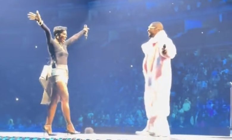 Tiwa Savage links up with Usher in London, wows fans in 02 Arena performance Tiwa Savage links up with Usher in London, wows fans in 02 Arena performance