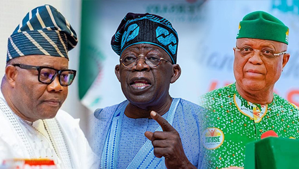 Akpabio declares self, Tinubu, Eno unopposed for 2027 elections Akpabio declares self, Tinubu, Eno unopposed for 2027 elections