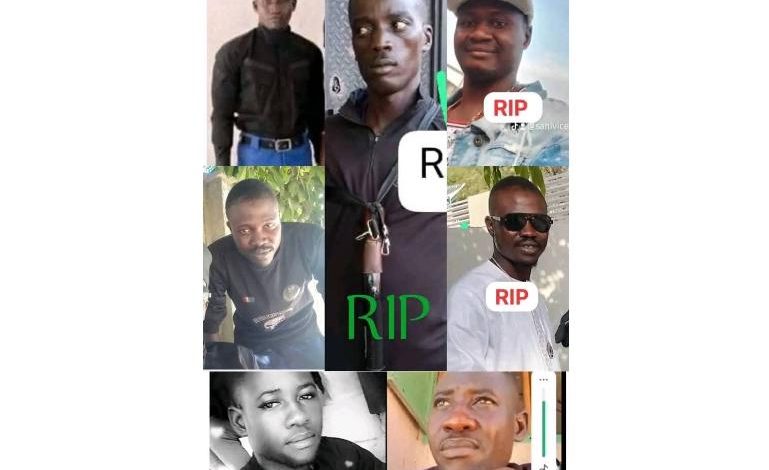 Borno residents mourn 8 volunteers Killed in an IED blast