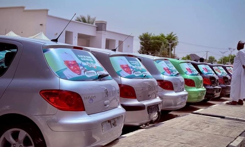 Gov Lawal commends lawmaker for distributing 100 vehicles to constituents Gov Lawal commends lawmaker for distributing 100 vehicles to constituents