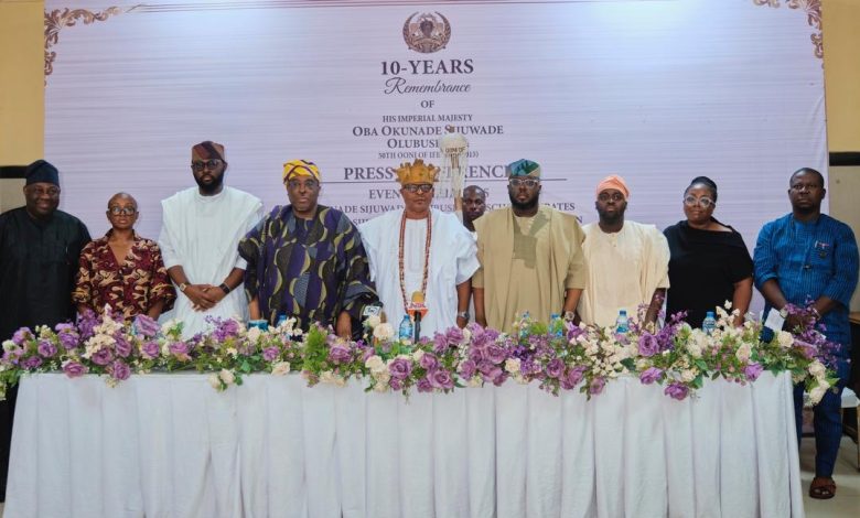 Ten years on, late Ooni Sijuwade’s family unveils Pan-African memorial events, legacy projects Ten years on, late Ooni Sijuwade’s family unveils Pan-African memorial events, legacy projects