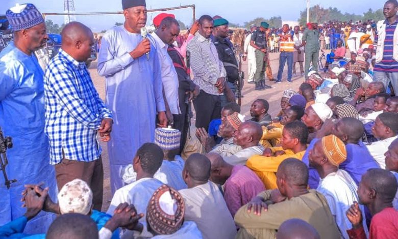 Zulum resettles 6,000 IDP families displaced from Dikwa, Mafa, to close Muna camp