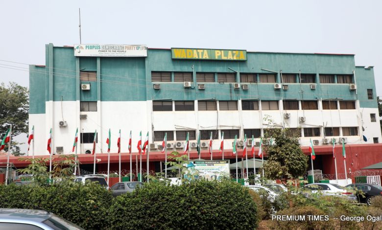 PDP Crisis: BoT relocates meeting venue after police barricade secretariat PDP Crisis: BoT relocates meeting venue after police barricade secretariat
