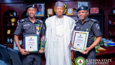 Gov Radda hails Katsina Police officers for winning national awards