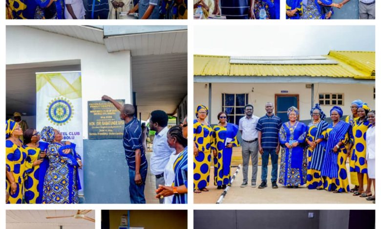 Odogbolu Council Helmsman, Babatunde Diya Commissions Ultramodern PHC Odogbolu Council Helmsman, Babatunde Diya Commissions Ultramodern PHC