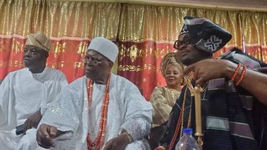 Osile Oke-Ona, Oba Tejuoso Installs Engr. Tajudeen Olalekan Ishola As Otun Seriki