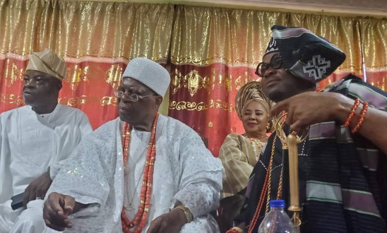 Osile Oke-Ona, Oba Tejuoso Installs Engr. Tajudeen Olalekan Ishola As Otun Seriki Osile Oke-Ona, Oba Tejuoso Installs Engr. Tajudeen Olalekan Ishola As Otun Seriki