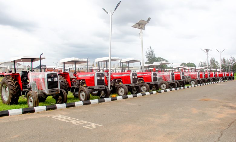 Tinubu launches 2,000 tractors for Nigerian farmers Tinubu launches 2,000 tractors for Nigerian farmers