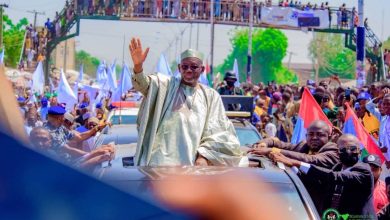 Gwamnati da jama’a: Jigawa governor receives thunderous reception in Hadejia