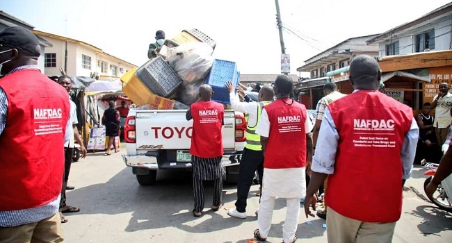 NAFDAC seals shops, seizes harmful bleaching products in Kano NAFDAC seals shops, seizes harmful bleaching products in Kano