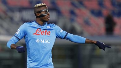 Why I wear face mask on pitch – Victor Osimhen