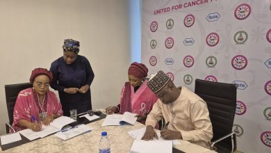 Nigeria’s first ladies sign MoU to boost cancer treatment, research