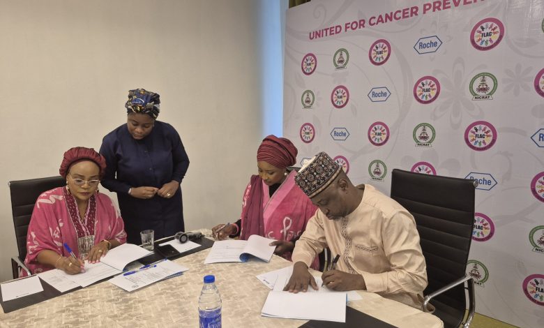 Nigeria’s first ladies sign MoU to boost cancer treatment, research Nigeria’s first ladies sign MoU to boost cancer treatment, research