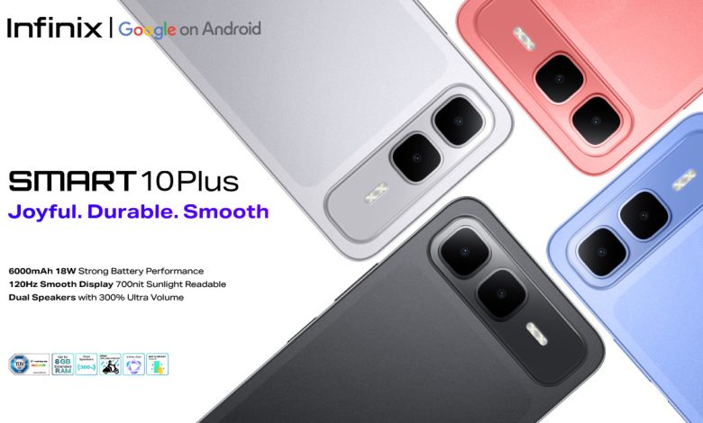Infinix unveils SMART 10 Series, reimagining everyday smartphones with AI, seamless sharing, durable design Infinix unveils SMART 10 Series, reimagining everyday smartphones with AI, seamless sharing, durable design