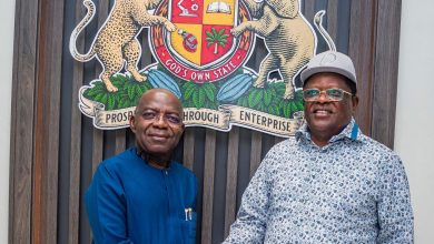 ‘I’m very proud of what you’re doing for Abia people,’ Umahi tells Otti