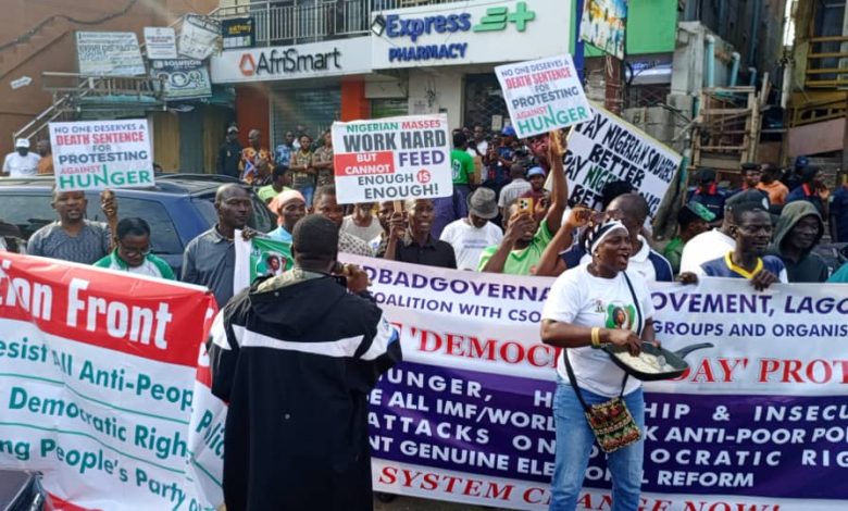 June 12: #EndBadGovernance Movement begins protest in Lagos June 12: #EndBadGovernance Movement begins protest in Lagos