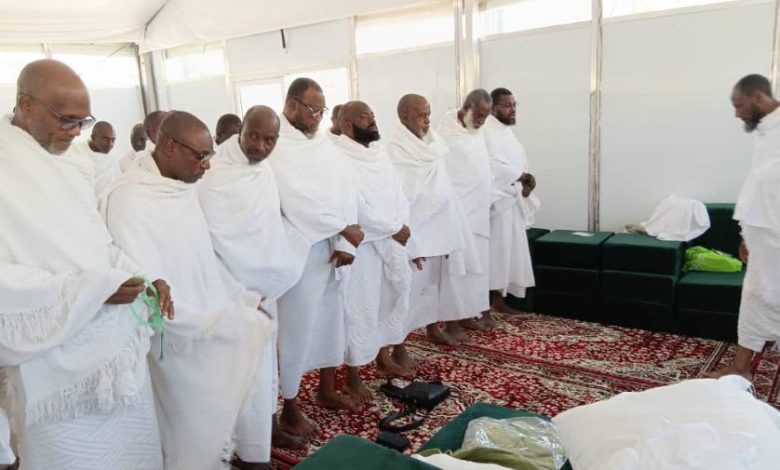 Kaduna pilgrims offer special prayers for peace, Gov Sani Kaduna pilgrims offer special prayers for peace, Gov Sani