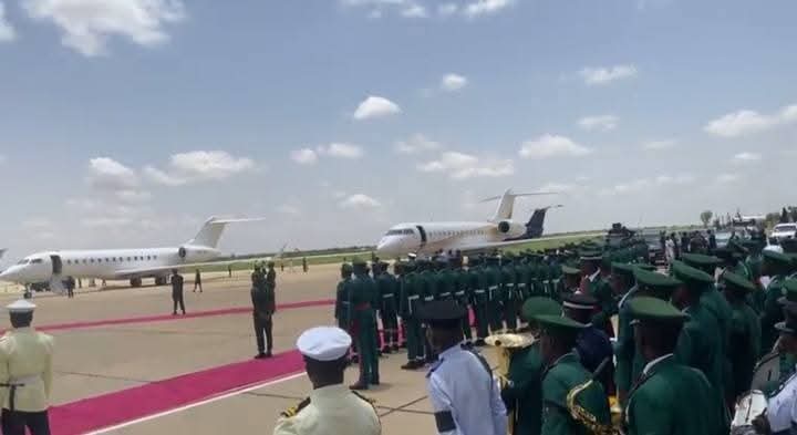 Buhari’s body arrives Katsina, set for burial