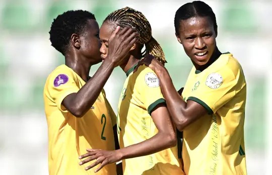 WAFCON 2024: Banyana Banyana blaze past Ghana as Mbane, Dlamini shine in opener WAFCON 2024: Banyana Banyana blaze past Ghana as Mbane, Dlamini shine in opener