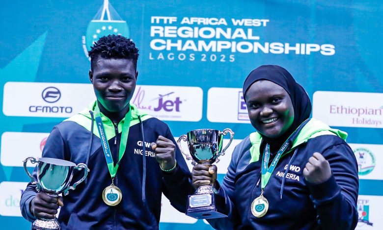 Table Tennis: Nigerian players shine bright at 2025 ITTF West Africa Championships Table Tennis: Nigerian players shine bright at 2025 ITTF West Africa Championships