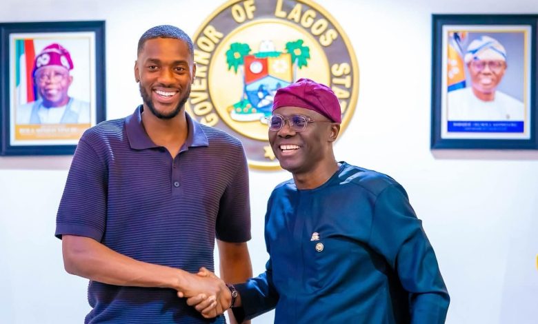 Chelsea defender Tosin Adarabioyo visits Lagos Governor Chelsea defender Tosin Adarabioyo visits Lagos Governor