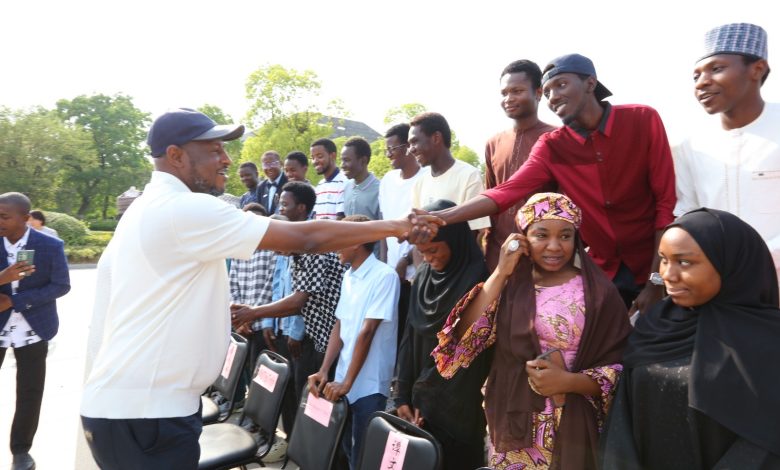 Governor Radda visits Katsina students in China Governor Radda visits Katsina students in China