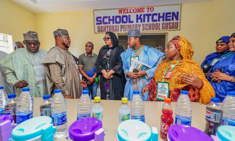 Gov Lawal launches Zamfara school feeding programme Gov Lawal launches Zamfara school feeding programme