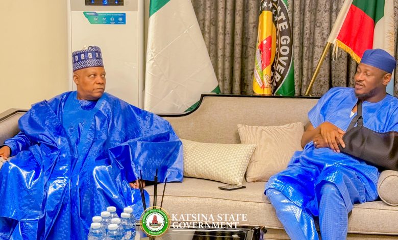 Vice President Shettima visits Gov Radda after accident, offers prayers, goodwill