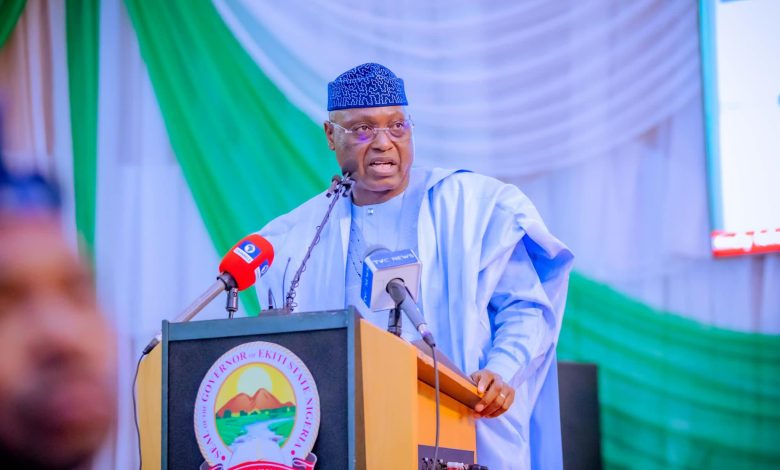 Ekiti Governor speaks on alleged plan to join ADC Ekiti Governor speaks on alleged plan to join ADC