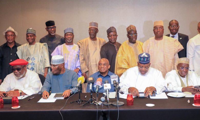 2027: Atiku, David Mark, Secondus, other PDP leaders meet, urge opposition parties to join coalition 2027: Atiku, David Mark, Secondus, other PDP leaders meet, urge opposition parties to join coalition