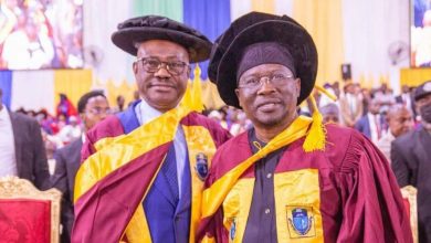 UNIPORT grants honorary doctorate to Wike, Remi Tinubu, Fintiri, Masari