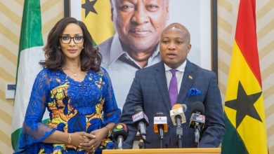 Minister visits Ghana, responds to ‘Nigeria must go’ protest