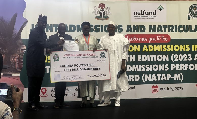 Admission: Six Nigerian institutions win N710 million JAMB prize for compliance