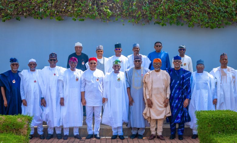 APC Governors meet with Tinubu ahead of Thursday’s NEC meeting APC Governors meet with Tinubu ahead of Thursday’s NEC meeting