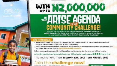 You can win N2m by posting video of Gov Eno’s administration’s impact
