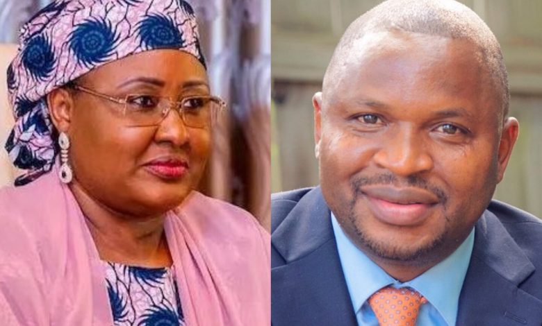 Farooq Kperogi apologises to Aisha Buhari over divorce claim