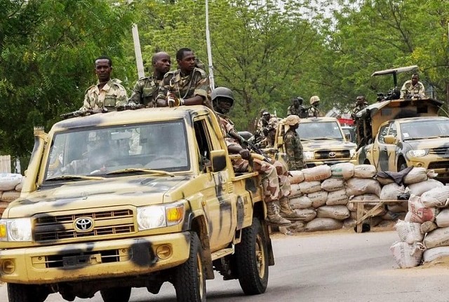 Troops foil terror plot, uncover 56 IEDs on Borno bridge Troops foil terror plot, uncover 56 IEDs on Borno bridge