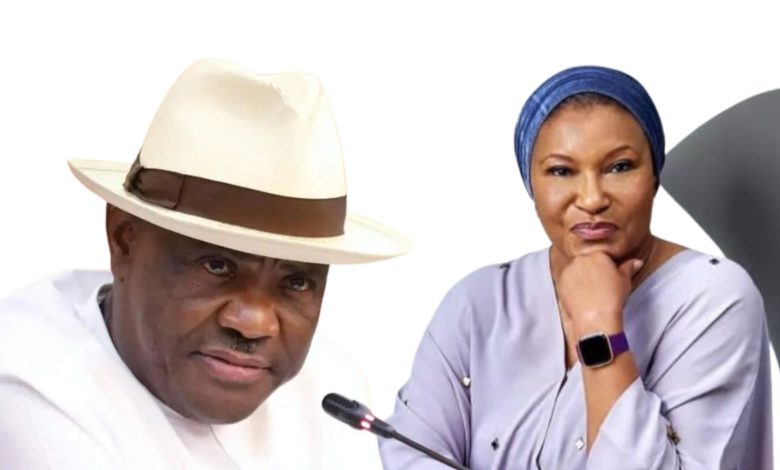 Wike attacks Kingibe, says senator’s political career dying
