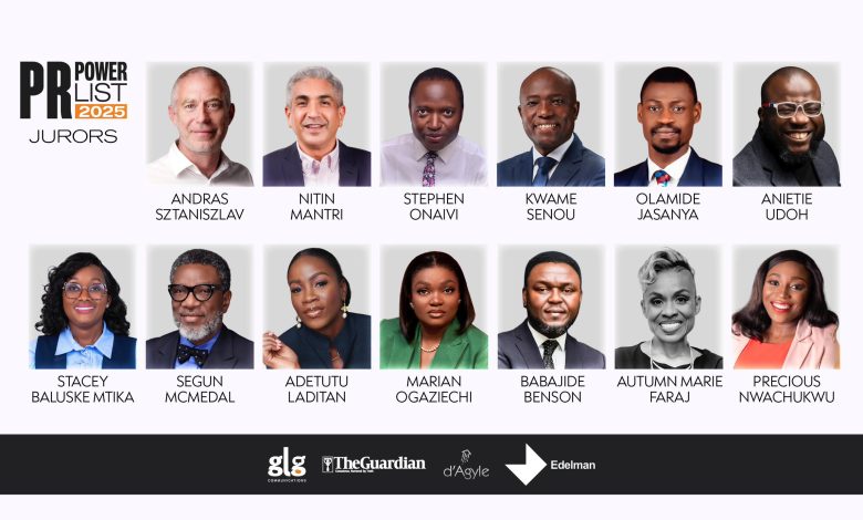 2025 PR Power List: Organisers unveil global jury, confirm event date 2025 PR Power List: Organisers unveil global jury, confirm event date