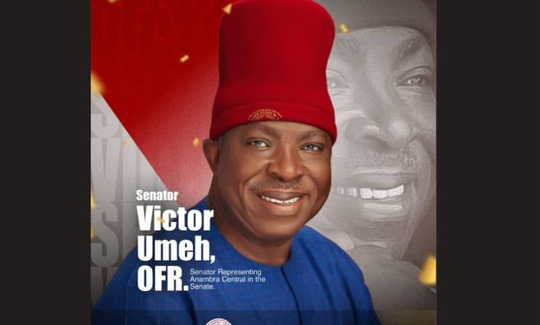 Gov Otti felicitates with Senator Victor Umeh on birthday Gov Otti felicitates with Senator Victor Umeh on birthday