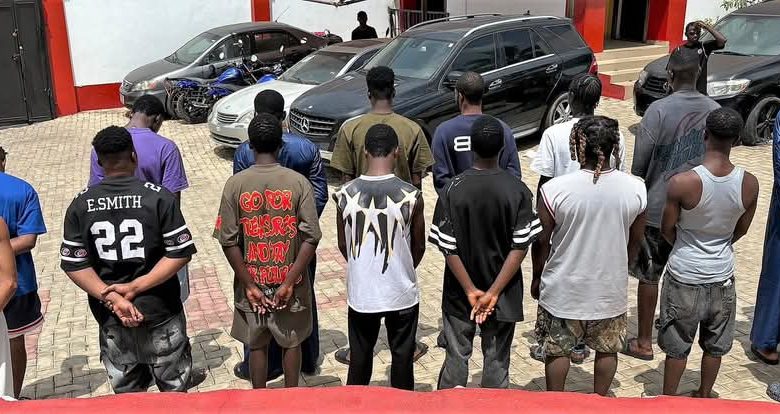 Photos: EFCC Arrests 18 Suspected Internet Fraudsters In Ogun Photos: EFCC Arrests 18 Suspected Internet Fraudsters In Ogun