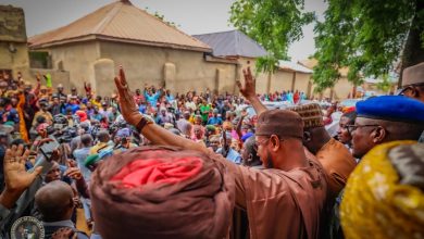 Governor Lawal visits Zamfara communities attacked by bandits recently