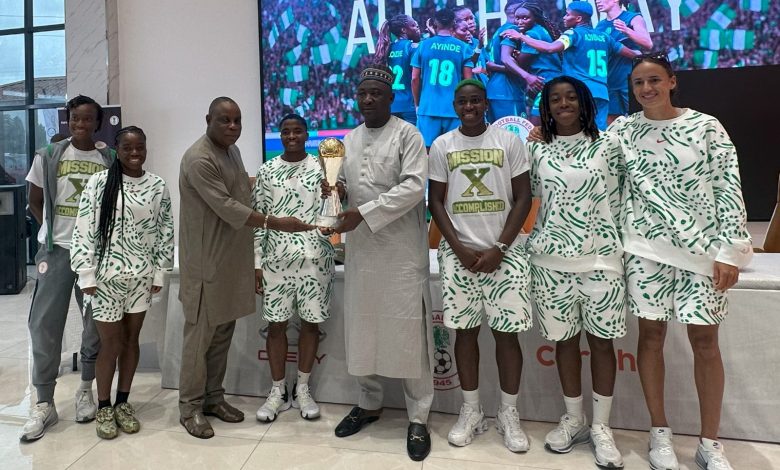 NFF President commends Carloha’s commitment to sports development in Nigeria NFF President commends Carloha’s commitment to sports development in Nigeria