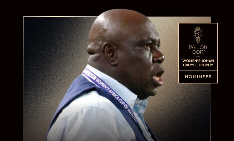 Super Falcons Coach Justine Madugu gets historic Ballon d’Or nomination